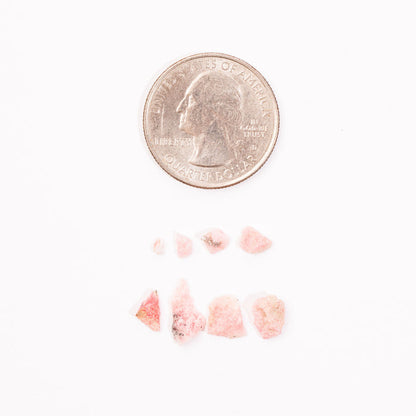 Tugtupite - Small, Rough, Intuitive Picks