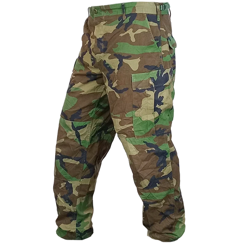 USGI BDU Trousers Woodland Ripstop - Value Grade - US Army Surplus - Combat Trousers