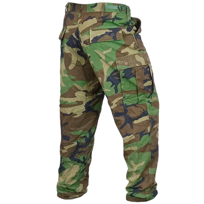 USGI BDU Trousers Woodland Ripstop - Value Grade - US Army Surplus - Combat Trousers