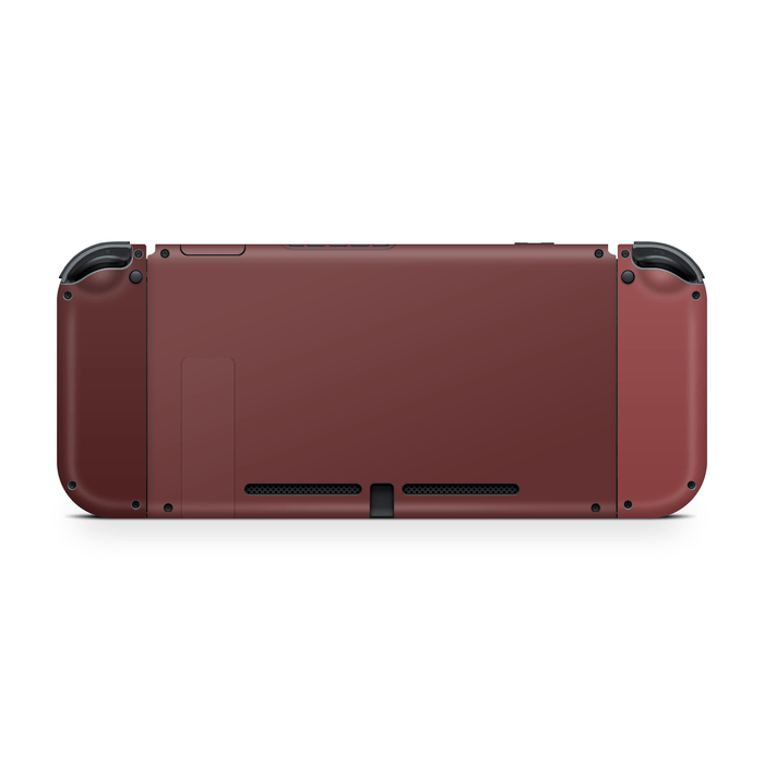 Velvet Maroon Nintendo Switch Decal Skin