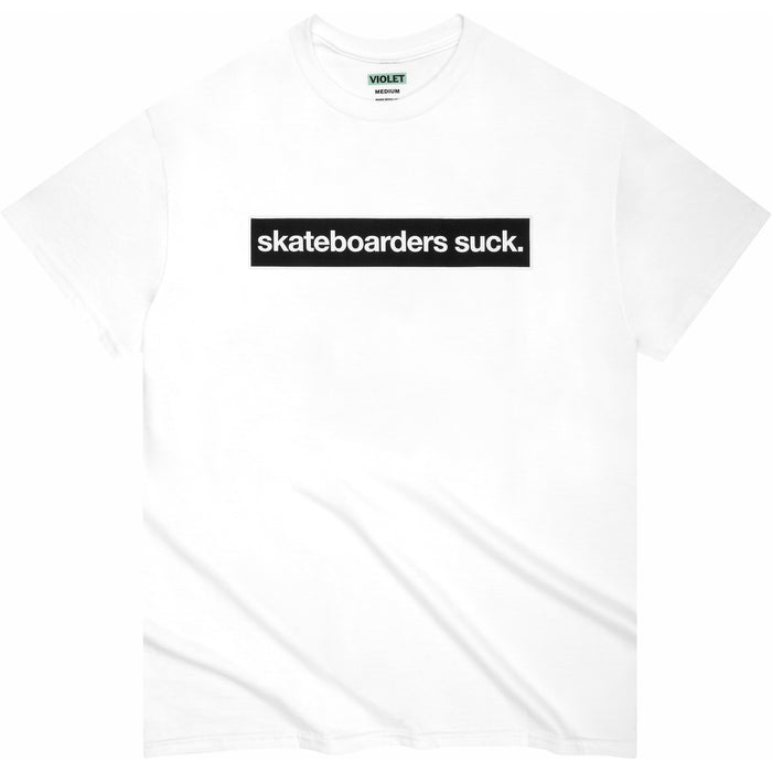 Voilet - But We're Cooler Than Everyone Else Tee (White)