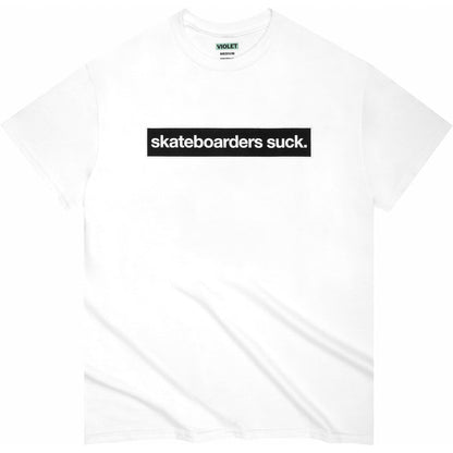 Voilet - But We're Cooler Than Everyone Else Tee (White)