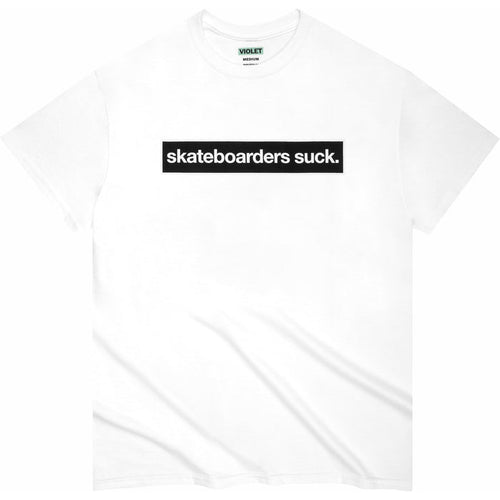 Voilet - But We're Cooler Than Everyone Else Tee (White)