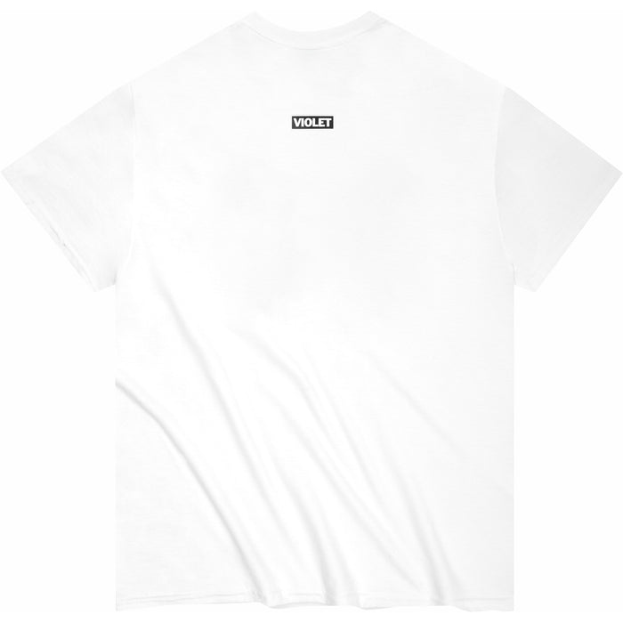 Voilet - But We're Cooler Than Everyone Else Tee (White)