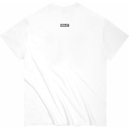 Voilet - But We're Cooler Than Everyone Else Tee (White)