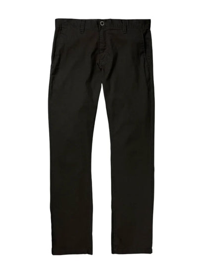 Volcom - Frickin Modern Straight Stretch Chino Pants (Black)