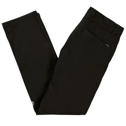 Volcom - Frickin Modern Straight Stretch Chino Pants (Black)