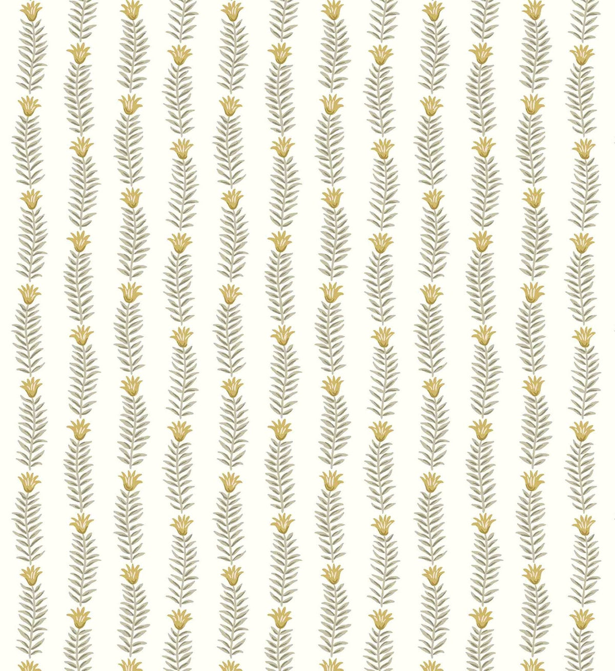 Eden Wallpaper - White & Metallic Gold