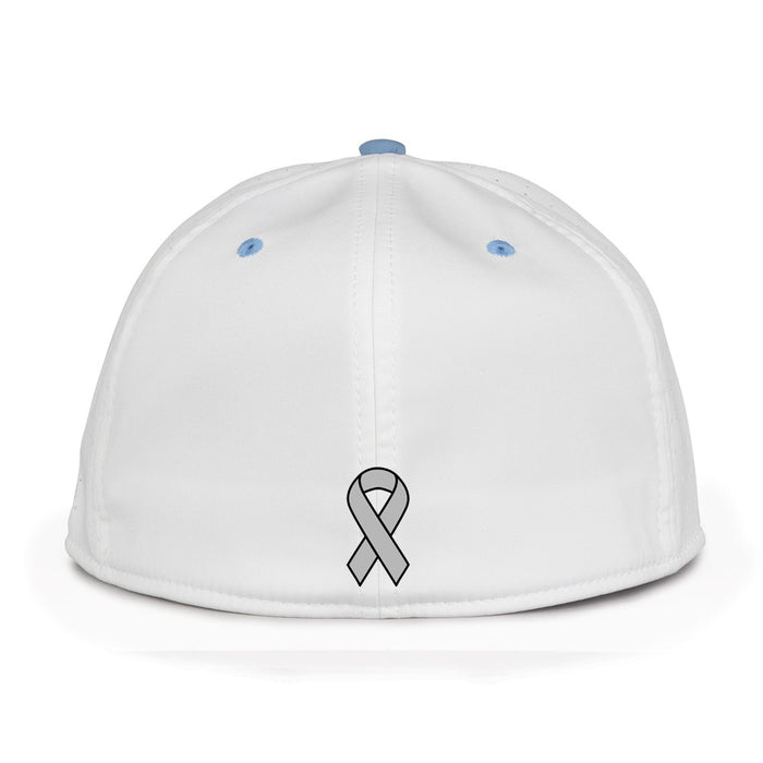 White / Columbia Blue Hat