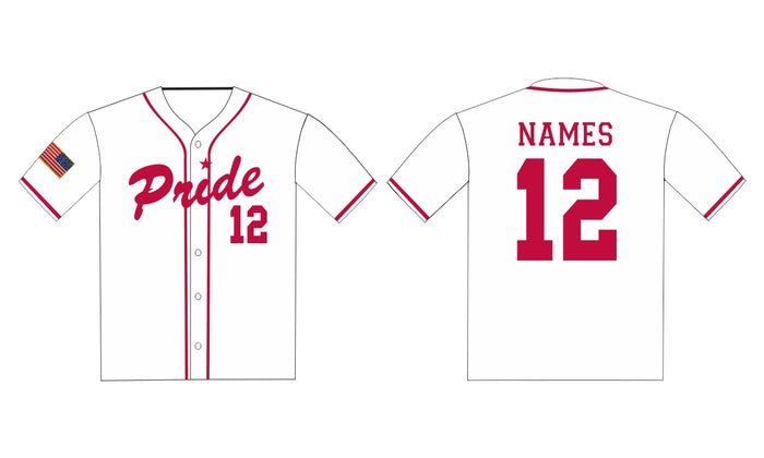 White / Red Jersey