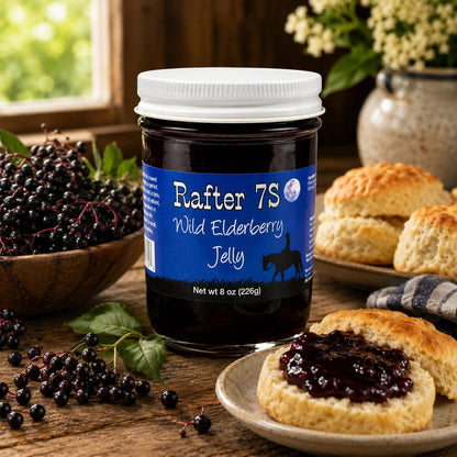 Wild Elderberry Jelly